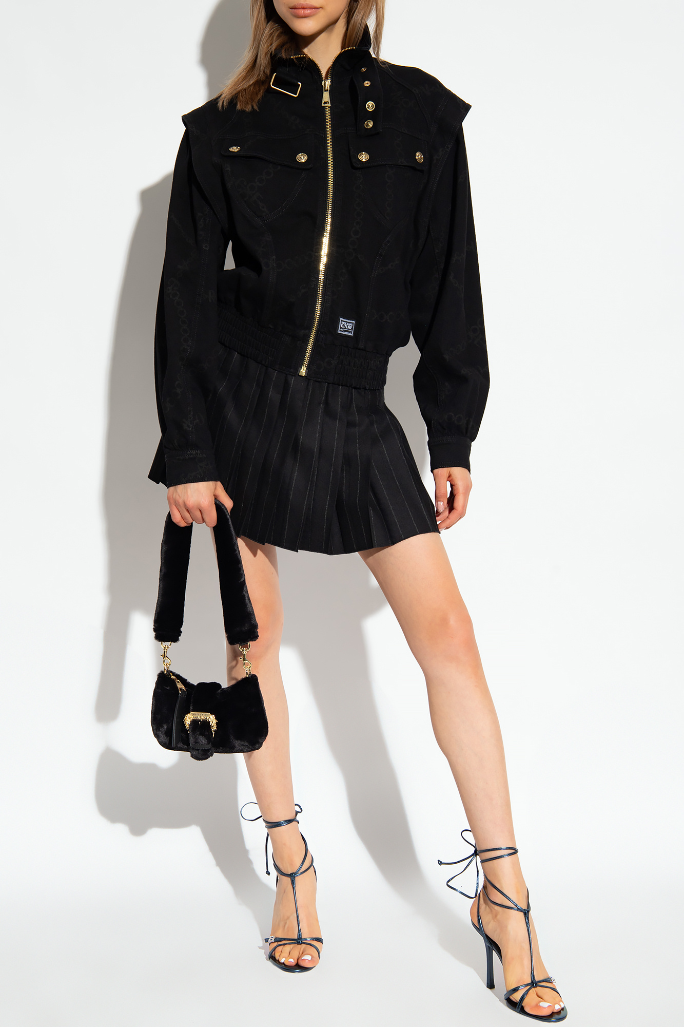 Versace Jeans Couture Denim jacket Women's Clothing Vitkac